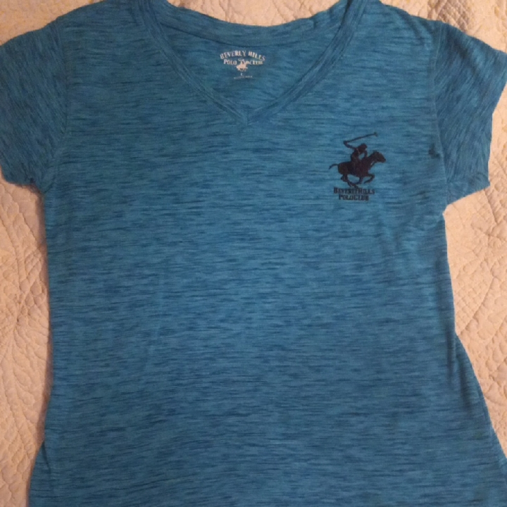 Beverly Hills Polo Club Blue Short Sleeve Tee